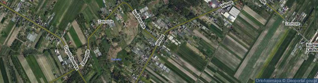 Zdjęcie satelitarne Witosa Wincentego ul.